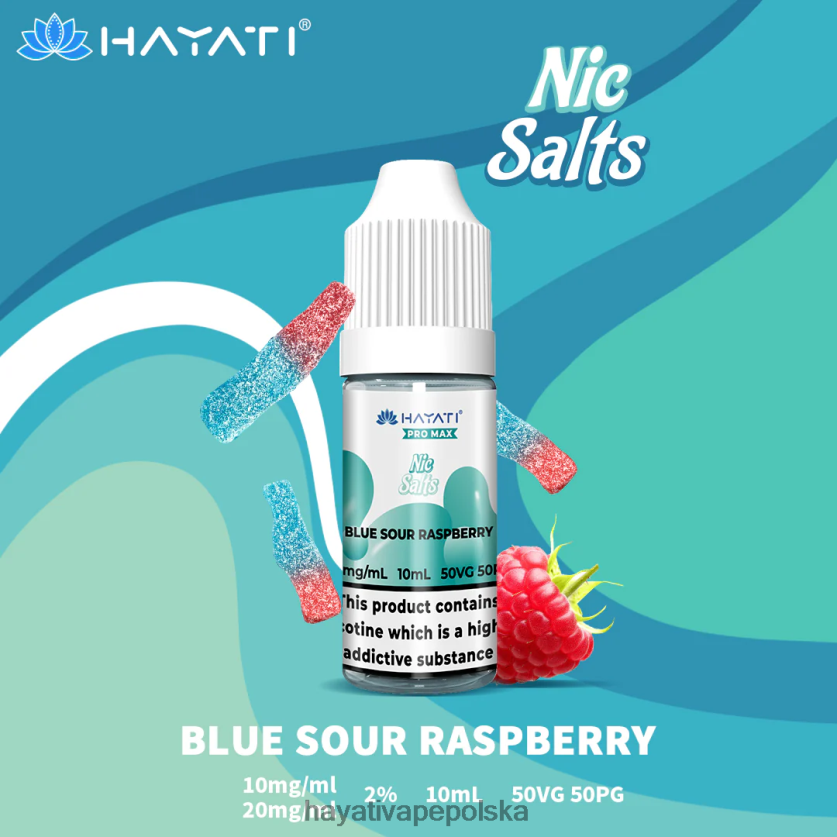 Hayati Dansk | Hayati Pro Max sole niczne niebieska kwaśna malina 620XTZ233