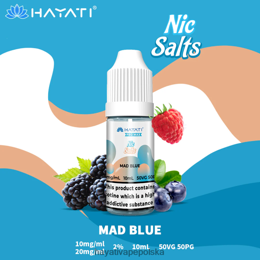 Hayati Dansk | Hayati Pro Max sole niczne szalony niebieski 620XTZ243