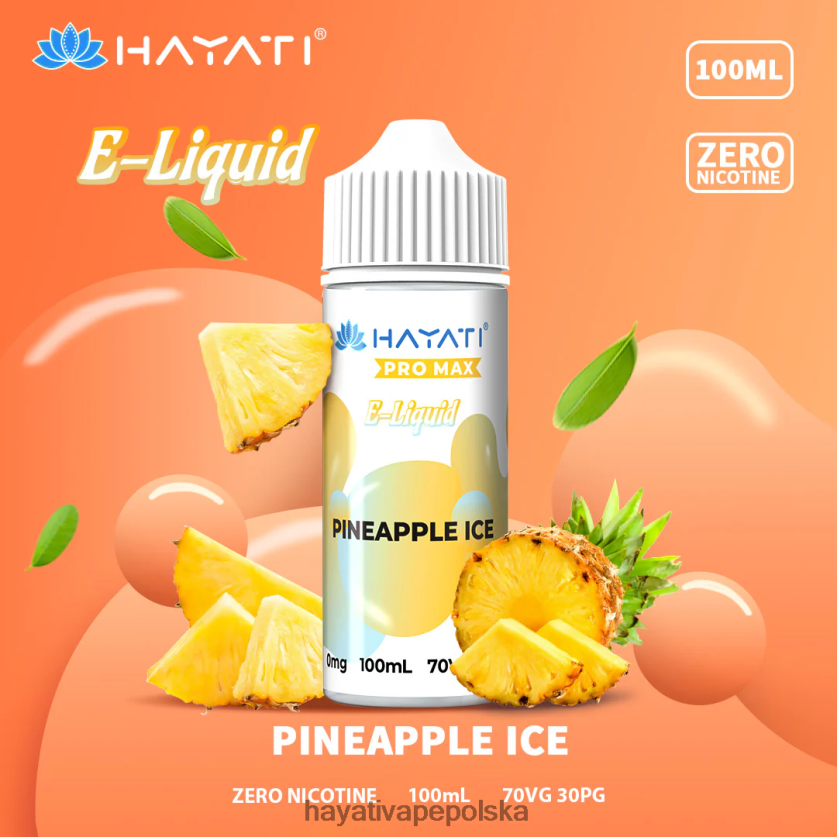 Hayati Vape Buy | Hayati Pro Max sole niczne lód ananasowy 620XTZ256