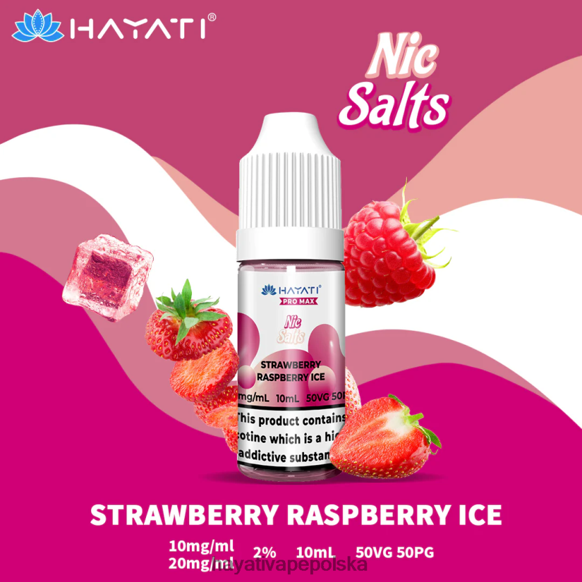 Hayati Vape Price | Hayati Pro Max sole niczne lód truskawkowo-malinowy 620XTZ245