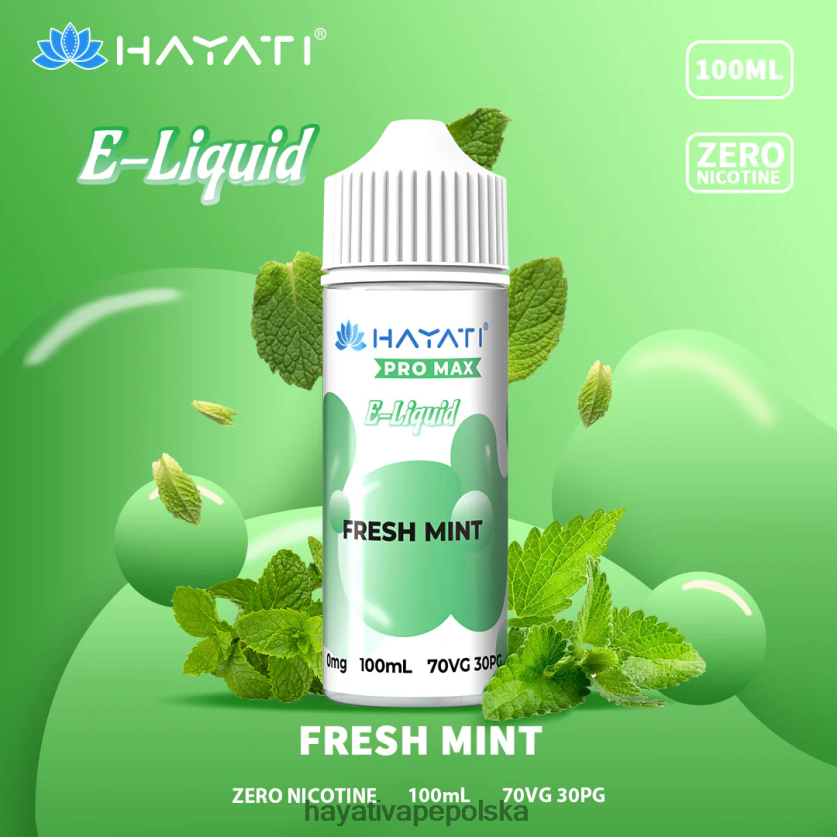 Hayati Vape Price | Hayati Pro Max sole niczne świeża mięta 620XTZ255