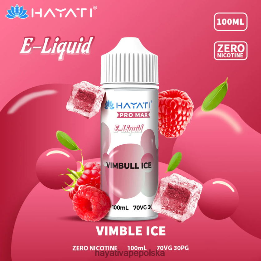 Hayati Vape Shop | Hayati Pro Max sole niczne lód vimbulla 620XTZ259