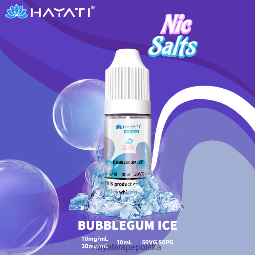 Hayati Vape Shop | Hayati Pro Max sole niczne lód z gumy balonowej 620XTZ249