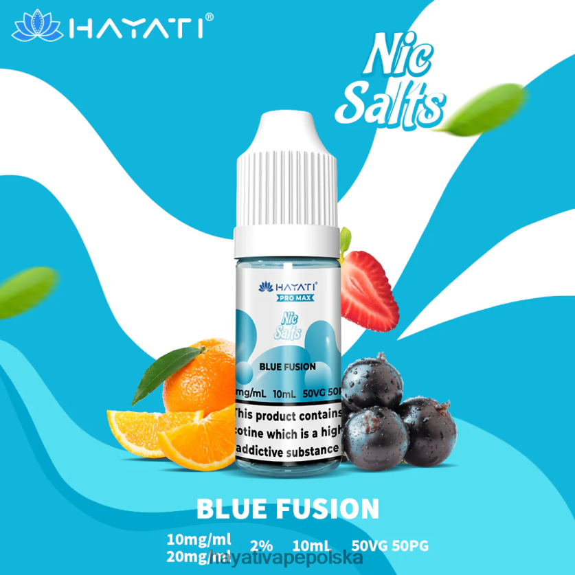 Hayati Vape Shop | Hayati Pro Max sole niczne niebieska fuzja 620XTZ229