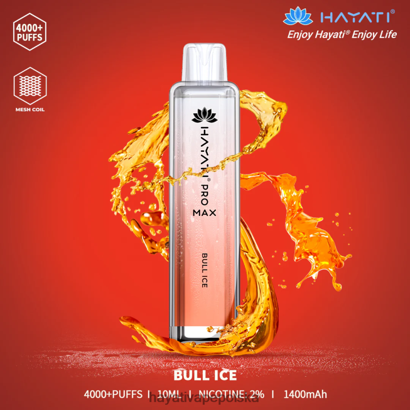 Hayati Copenhagen | Hayati Pro Max jednorazowe byczy lód 620XTZ132