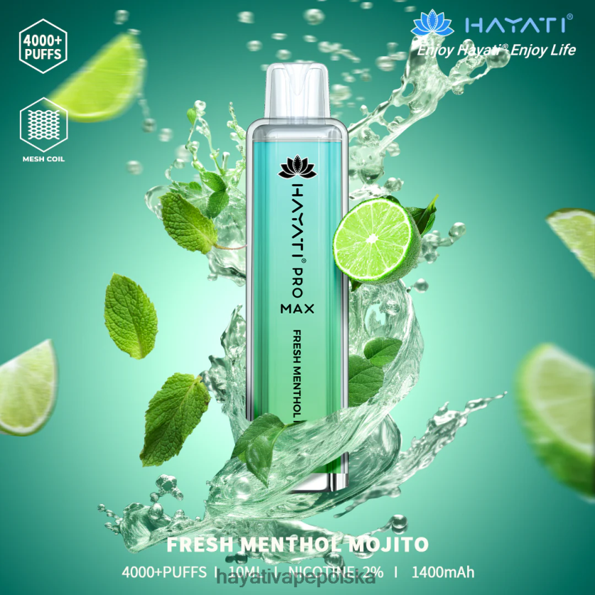 świeże mentolowe mojito