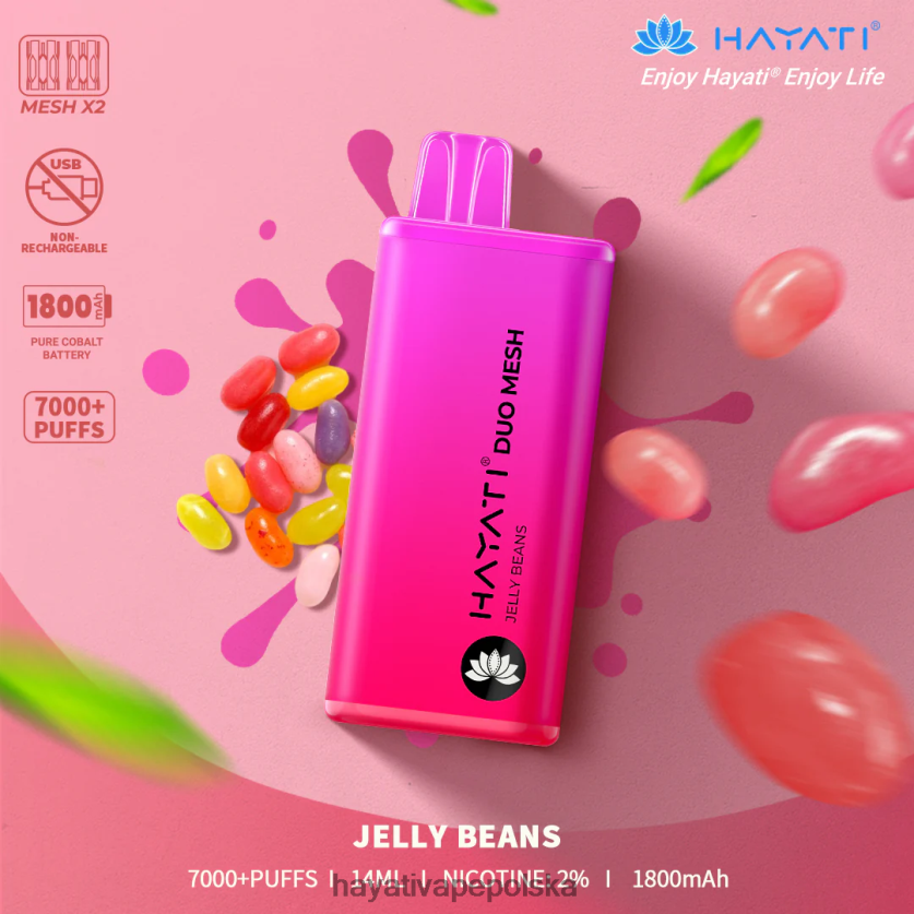 Hayati Copenhagen | Hayati Duo Mesh jednorazowe żelki 620XTZ172
