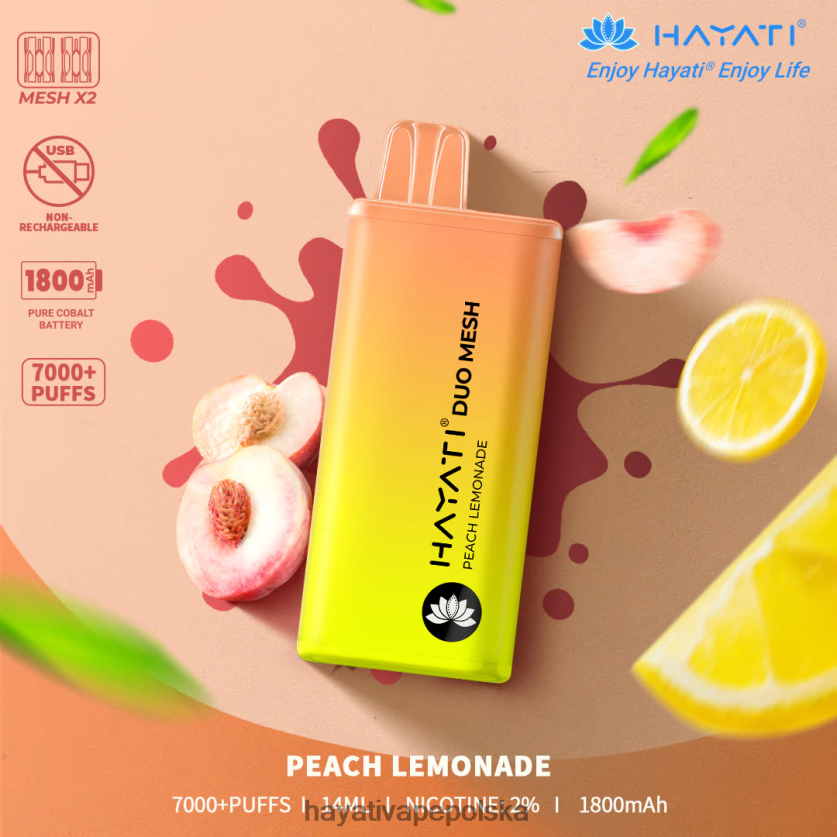 lemoniada brzoskwiniowa