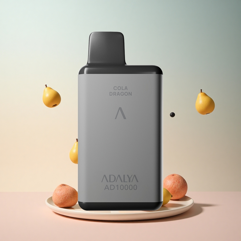 Adalya AD 10000 Miłość 66 Szary Kosmos 650mAh