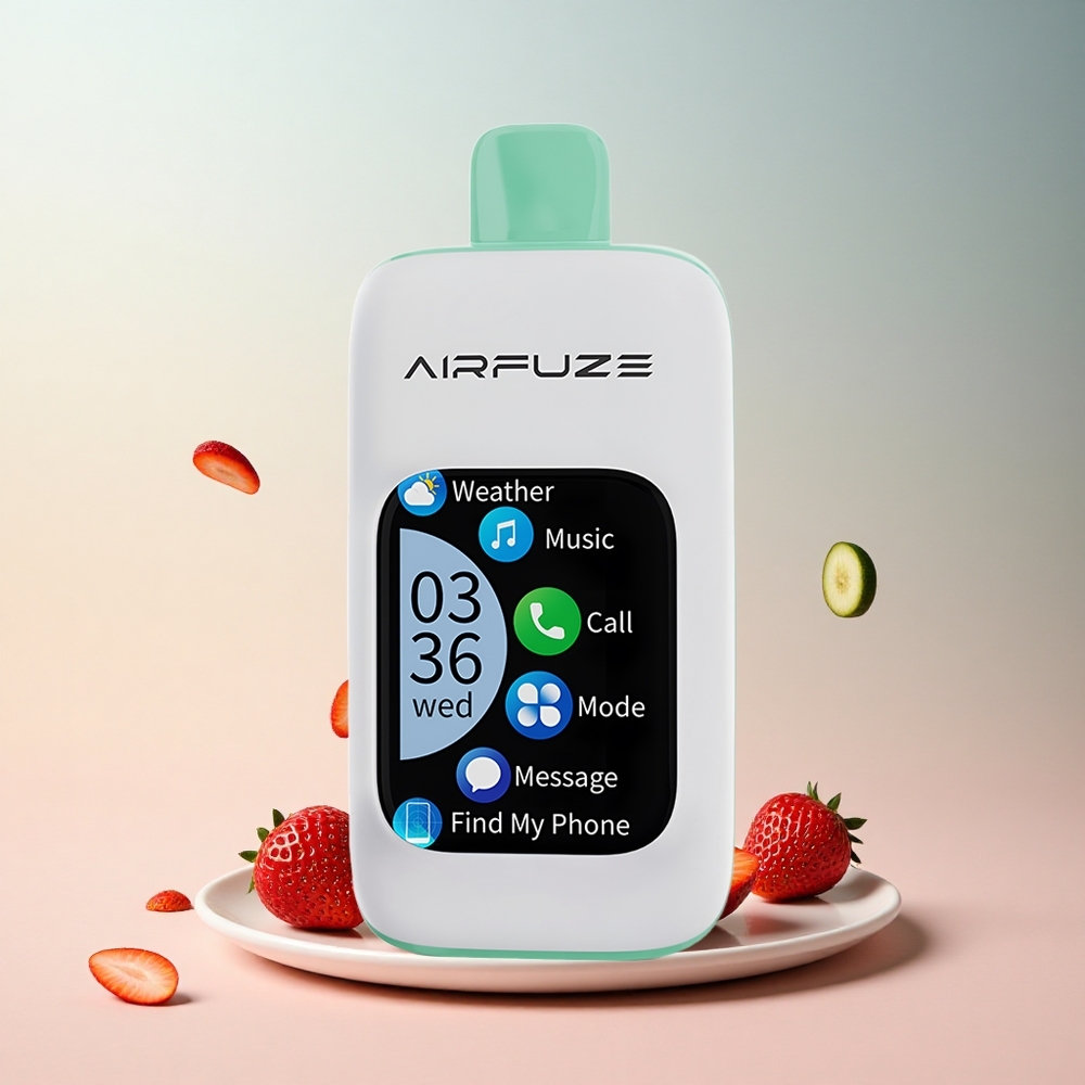 AirFuze Smart 30000 Truskawkowy Letni Czas z Nikotyną 5% i Baterią 900mAh