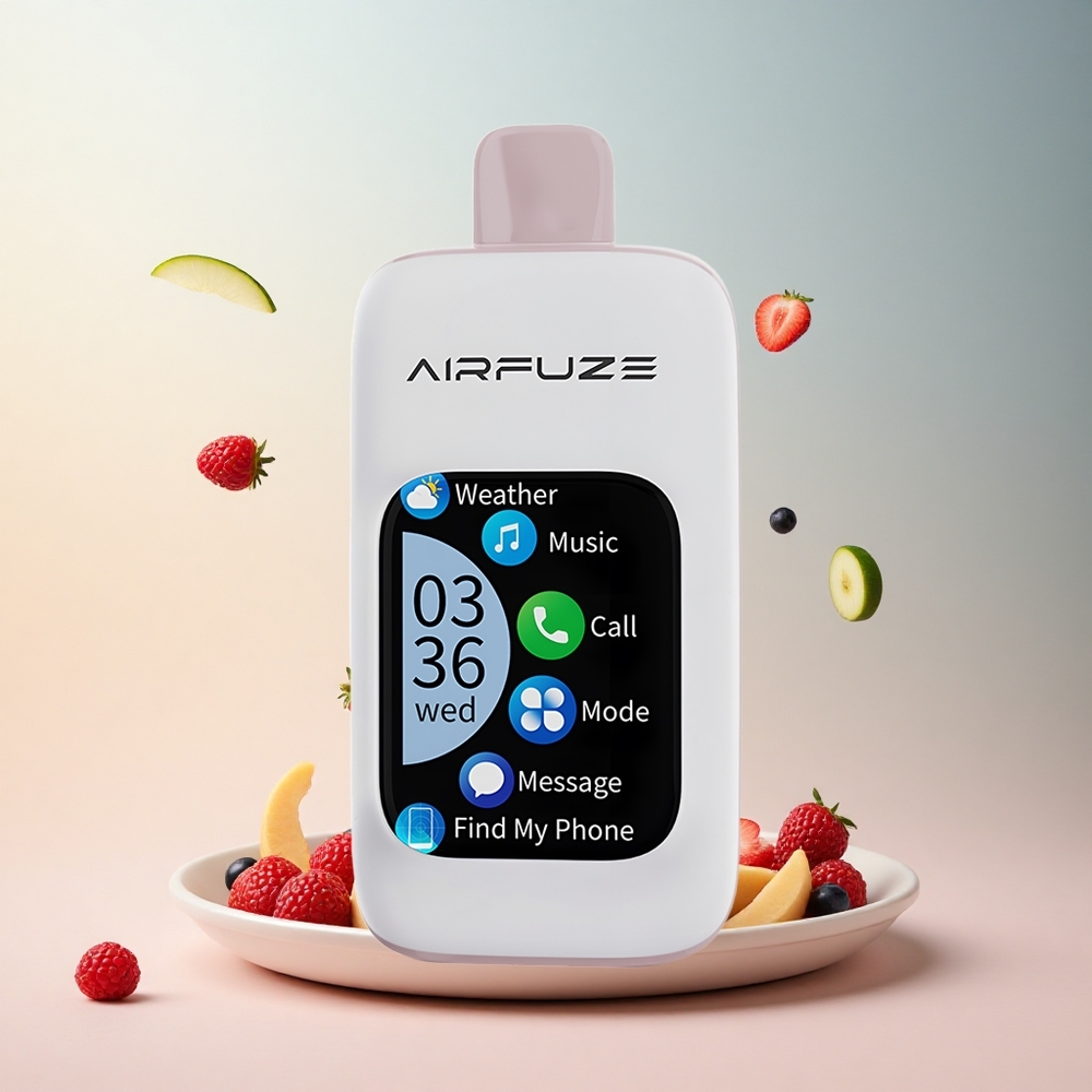 AirFuze Smart 30000 Truskawkowy Wybuch z Wyświetlaczem TFT 900mAh