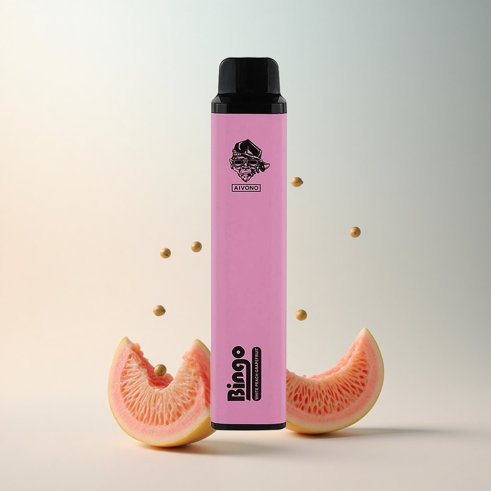 Aivono Aim Bingo 4000 Biała Brzoskwinia Grejpfrut 1000mAh