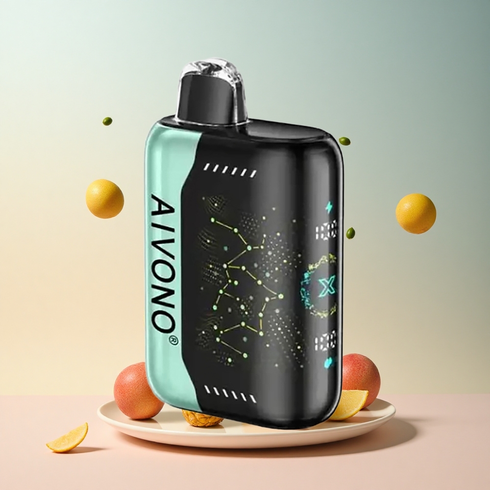 Aivono Aim Boom 25000 Kwaśne Mango Ananas z Nikotyną 5% i Baterią 650mAh