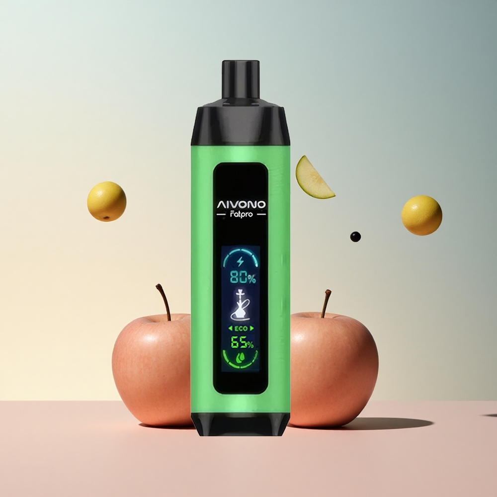 Aivono Aim Fatpro 22000 Dwa Jabłka 28ml Nikotyna 5% 600mAh