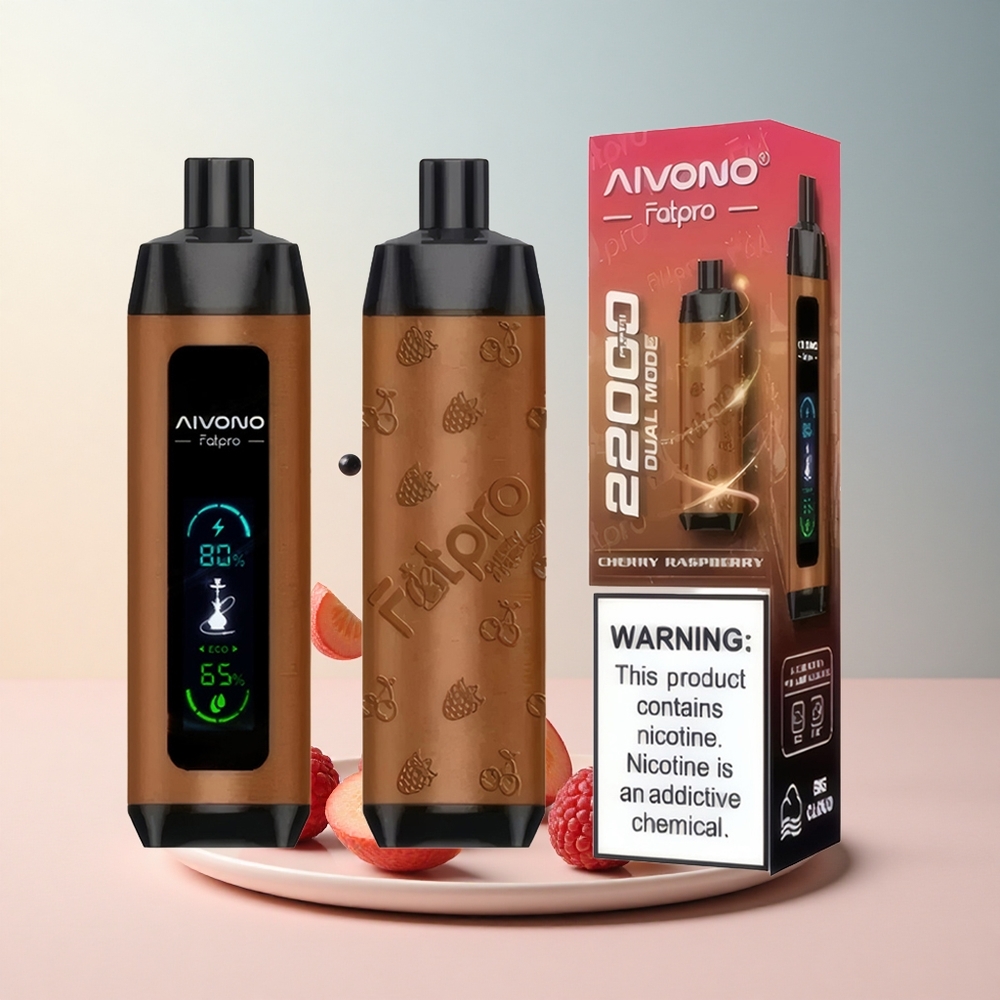 Aivono Aim Fatpro 22000 Wiśniowa Malina 5% Nikotyny 600mAh
