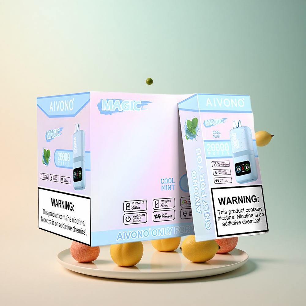 Aivono Aim Magic 20000 Miętowa Chłodna z Nikotyną 5% i Baterią 600mAh
