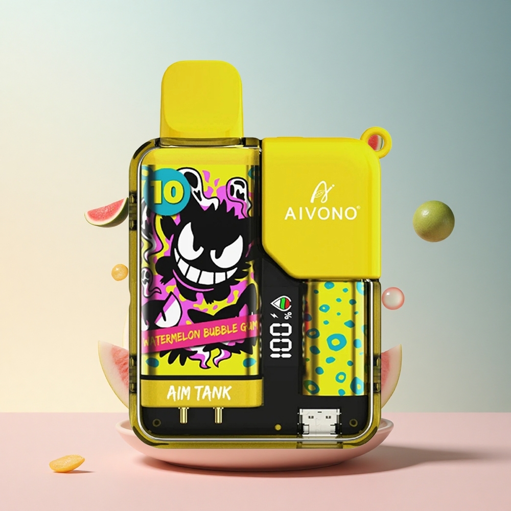 Aivono Aim Tank 9500 Arbuzowa Guma Balonowa z Nikotyną 5% i Baterią 650mAh
