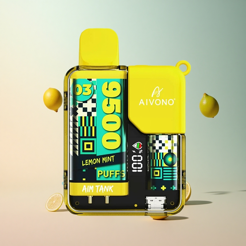 Aivono Aim Tank 9500 Cytrynowo-Miętowy 18ml 650mAh 1.2ohm