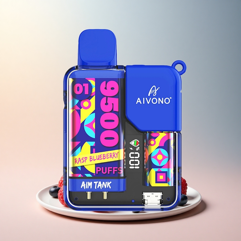 Aivono Aim Tank 9500 Malinowy Plus 18ml 650mAh 3% Nikotyna