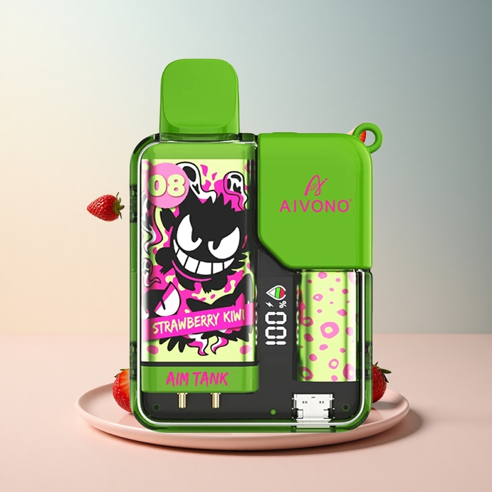 Aivono Aim Tank 9500 Truskawka Liwi z Nikotyną 5% i Baterią 650mAh