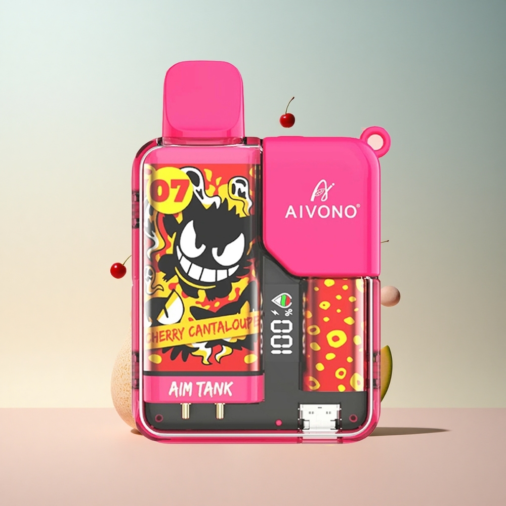 Aivono Aim Tank 9500 Wiśniowy Kantalup 18ml 650mAh 5% Nikotyna