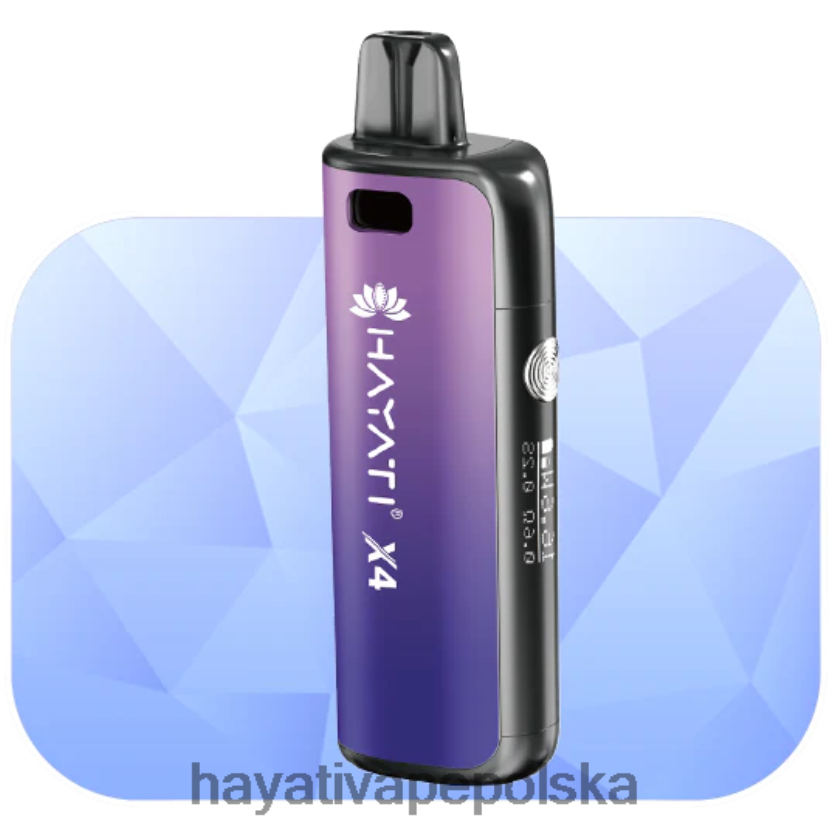 Hayati Danmark | Hayati X4 system kapsułek wielokrotnego napełniania mglisty fiolet 620XTZ61