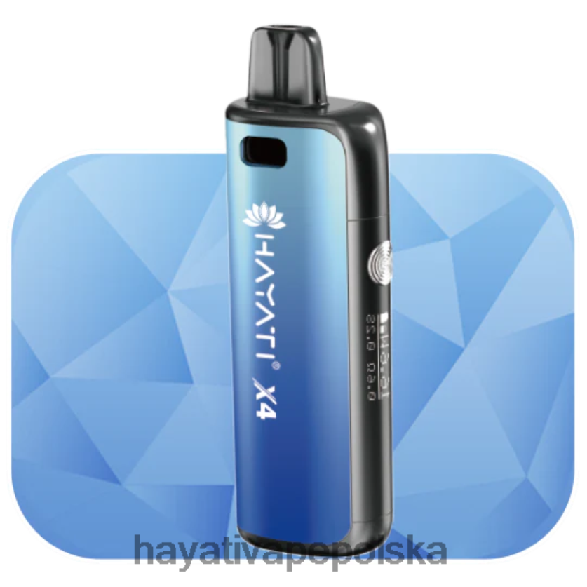 Hayati Dansk | Hayati X4 system kapsułek wielokrotnego napełniania ulewny błękit 620XTZ63