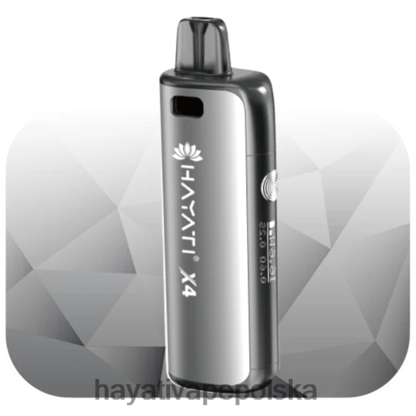 Hayati Store Danmark | Hayati X4 system kapsułek wielokrotnego napełniania północna szarość 620XTZ60