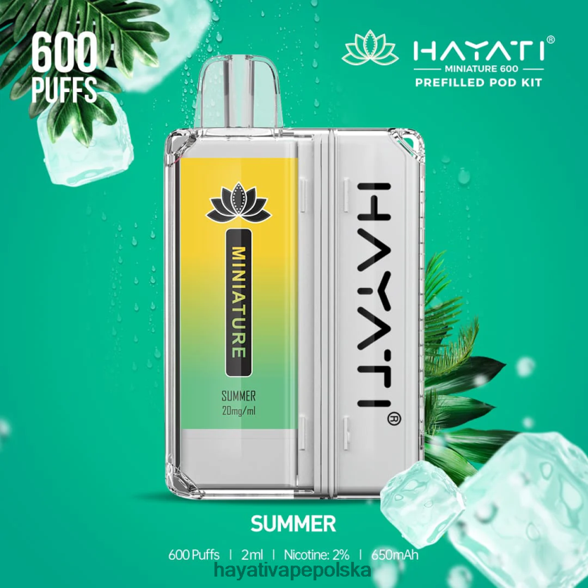 Hayati Vape Review | Hayati Miniature Zestawy kapsułek na 600 sztuk lato 620XTZ48