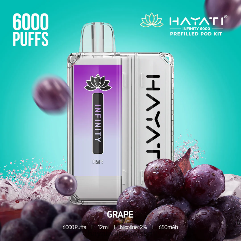 Hayati Store Danmark | Hayati Infinity Zestawy kapsułek na 6000 sztuk winogrono 620XTZ150